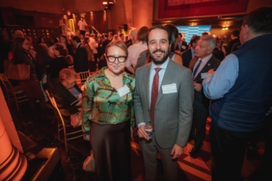 Alumni couple at Winter Luncheon