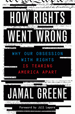 Cover of How Rights Went Wrong by Jamal Greene