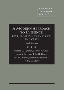 A Modern Approach to Evidence