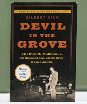 The cover of the book "Devil in the Grove"