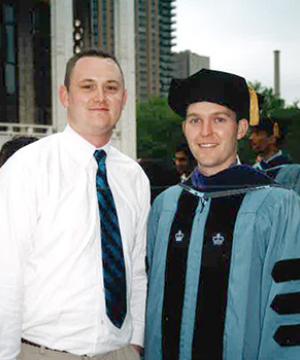 Ben McAdams at his graduation in 2003