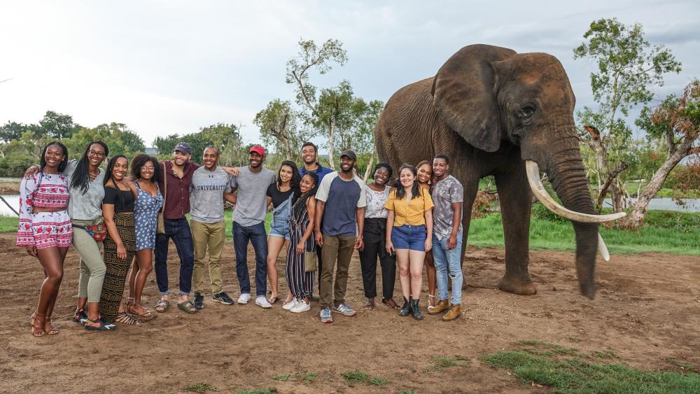 BLSA students in Zambia