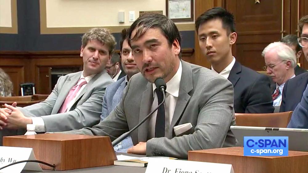 Tim Wu testifies before the House Judiciary Committee’s antitrust subcommittee.