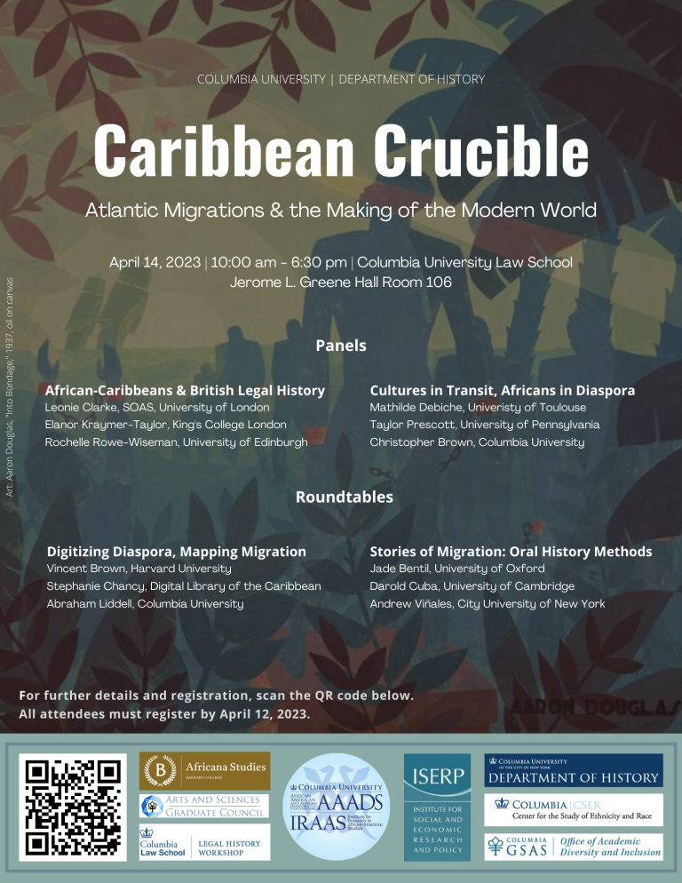 Caribbean Crucible: Atlantic Migrations and the Making of the Modern World 