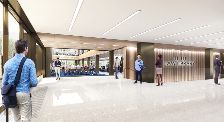 Entrance to main lobby