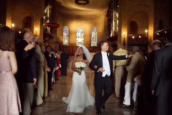 Carletta Higginson and Christopher Poindexter wedding