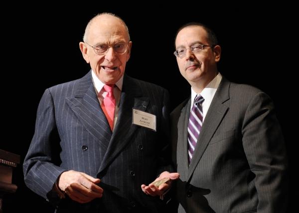 Morton L. Janklow ’53, literary agent and co-founder of Janklow & Nesbit Associates, at the 2013 Winter Luncheon