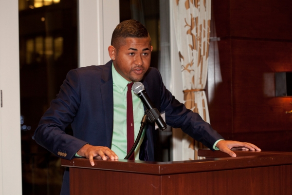 LaLSA Social Chair and Vice Banquet Chair Taj Emilio Tucker '16