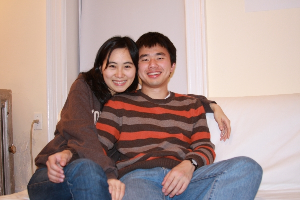 Heng Gong and Xiao Zhu when they were students
