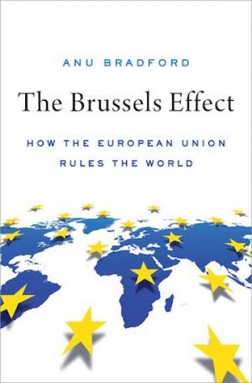Anu Bradford, The Brussels Effect book cover